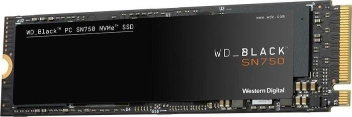 Produktbild WD Black SSD 2TB SN750 NVMe (2000 GB, M.2 2280)