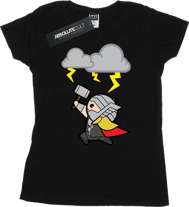 Immagine prodotto Kawaii Thor God Of Thunder Maglietta Donna (S)