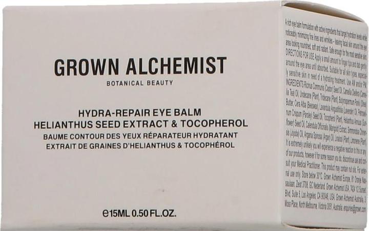 Image du produit Grown Alchemist GROWN Beauty - Baume pour les yeux Hydra-Repair : Extrait de graines d'hélianthus et tocophérol (Baume, 15 ml)