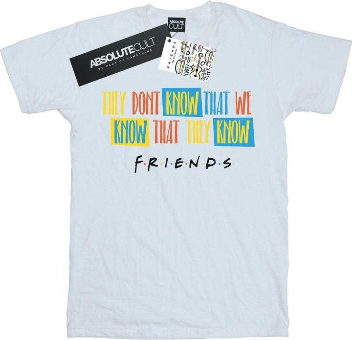Produktbild Friends They Don't Know Script TShirt (M)