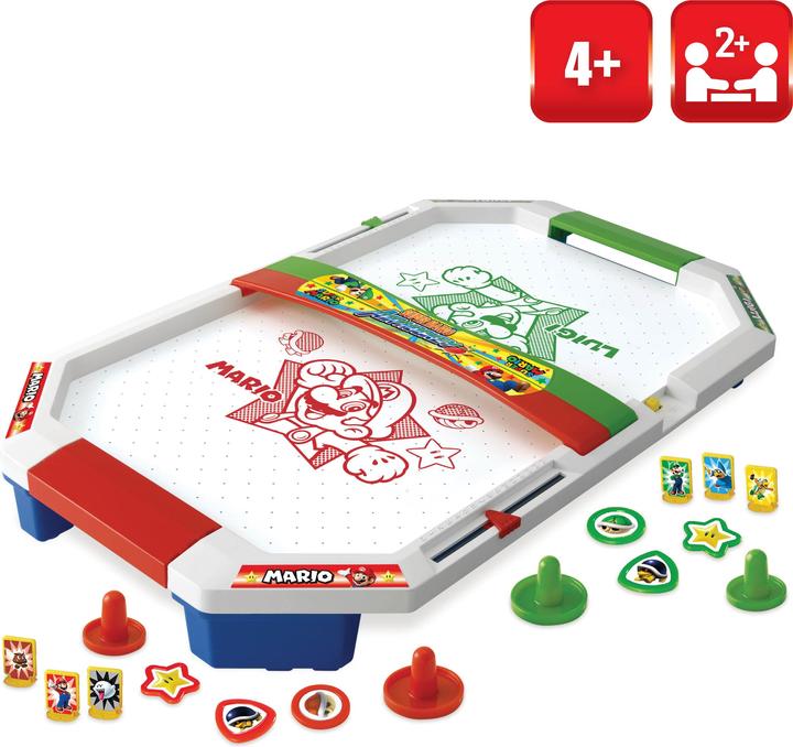 Actual product image Super Mario Air Hockey (Multilingual)
