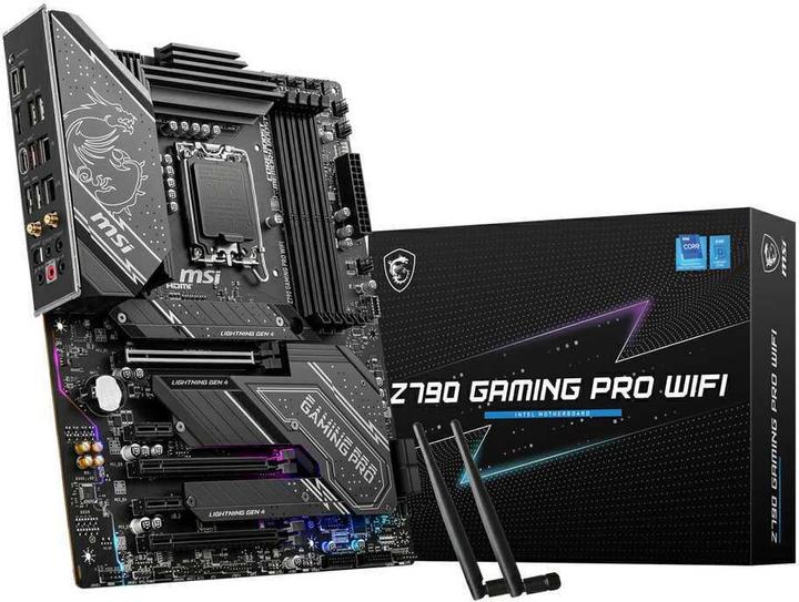 Actual product image MSI PRO Z790-S Wifi (Z790,S1700,ATX,DDR5) (LGA 1700, Intel Z790, ATX)