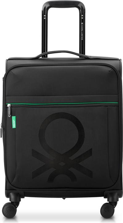 Delsey ParisxUnited Colors of Benetton Color Block 4 Rollen Kabinentrolley S 55 cm mit Dehnfalte (43 l, Handgepäck (bis 50l))