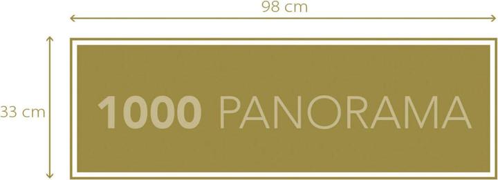 Produktbild Clementoni Panorama Puzzle Disney Prinses, 1000st. (1000 Teile)