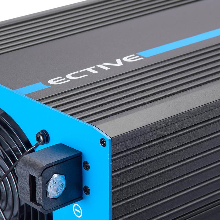 Image du produit Ective CSI 10 PRO 1000W/12V Sinus-Wechselrichter mit Netzvorrangschaltung und Ladegerät (CH-Stecker)