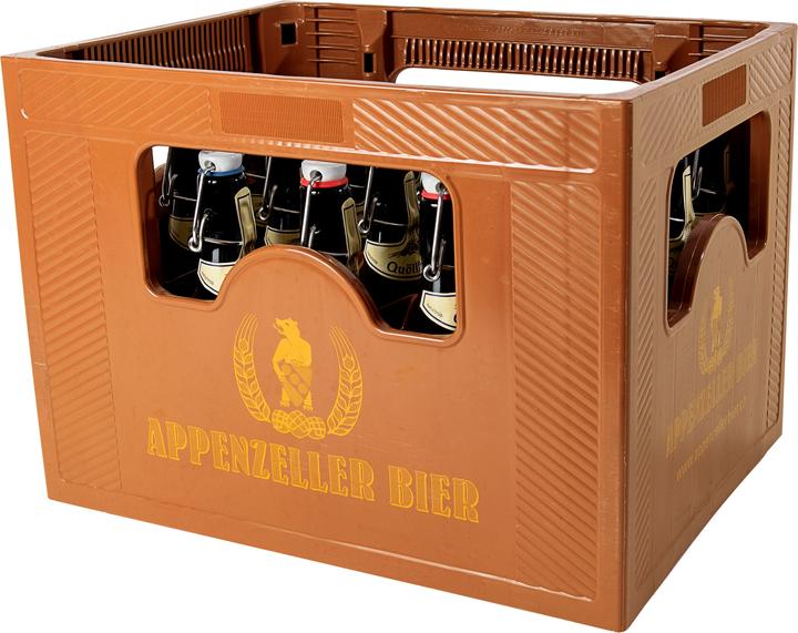Actual product image Appenzeller Bier Quöllfrisch naturally cloudy (20 x 33 cl)