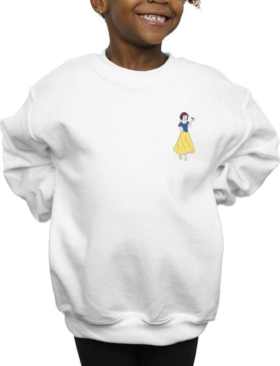 Actual product image Disney Princess Girls Snow White Chest Sweatshirt (152, 158)
