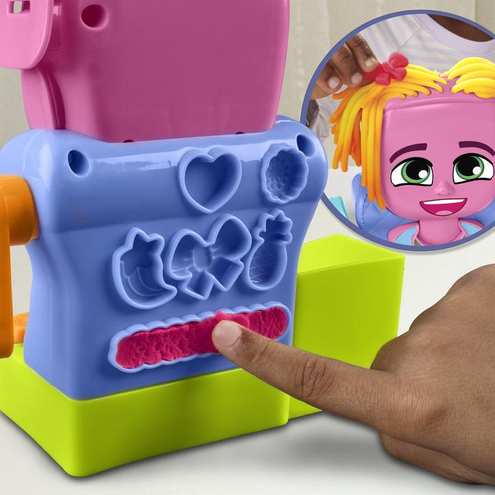 Actual product image Play-Doh Hair Styling Salon Wild Hairdresser