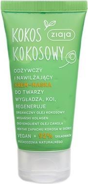 Ziaja Kokosnuss nährende und feuchtigkeitsspendende Gesichtscreme-Maske 50ml (50 ml)