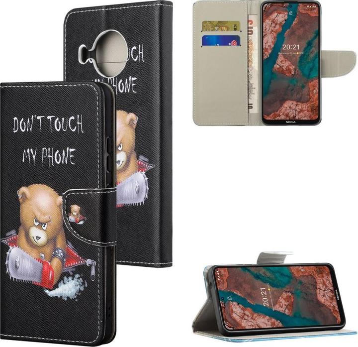 Immagine prodotto Cover-Discount Nokia X20 - Cover in pelle Non toccare l'orso (Nokia X20)