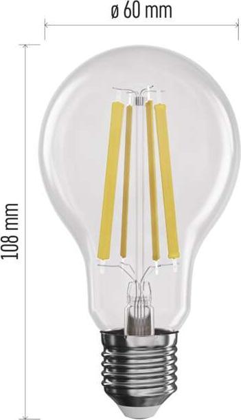 Immagine prodotto Emos Filamento della lampada LED (E27, 11 W, 1521 lm, 1 x, D)