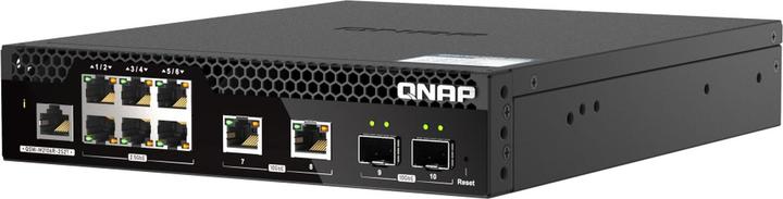 Actual product image QNAP QSW-M2106R-2S2T (10 Ports)