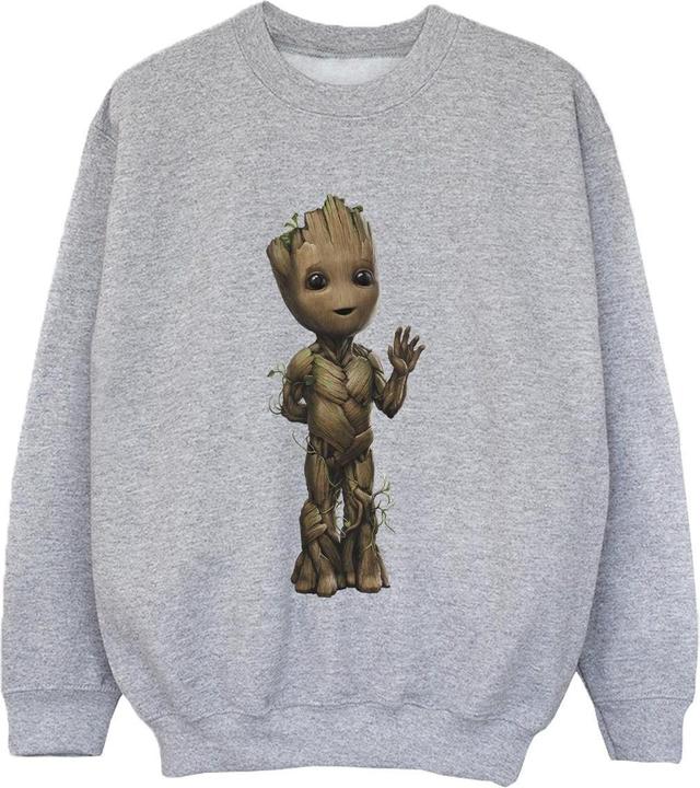 I Am Groot Wave Pose Sweatshirt Jungen