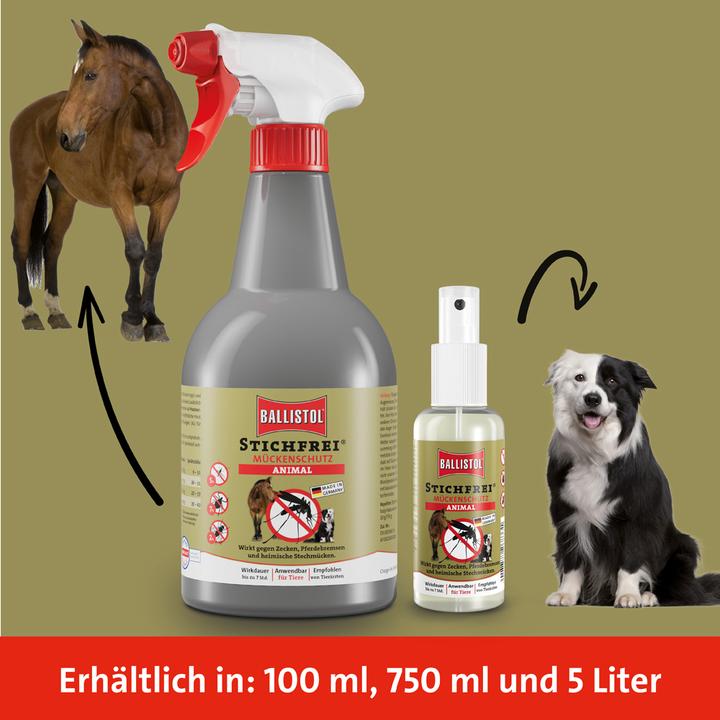 Produktbild Ballistol Stichfrei Animal, Pumpspray 100 ml (Katze, Hund, Pferd, 100 ml)
