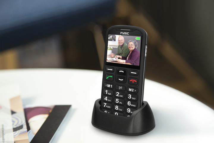 Immagine prodotto Fysic F10 - Telefono mobile per anziani con SOS Paniekknop - Zwart (2.20", 4G)