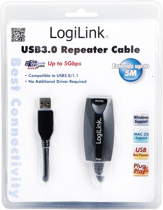 Actual product image LogiLink USB A - A (5 m, USB 3.2 Gen 1)