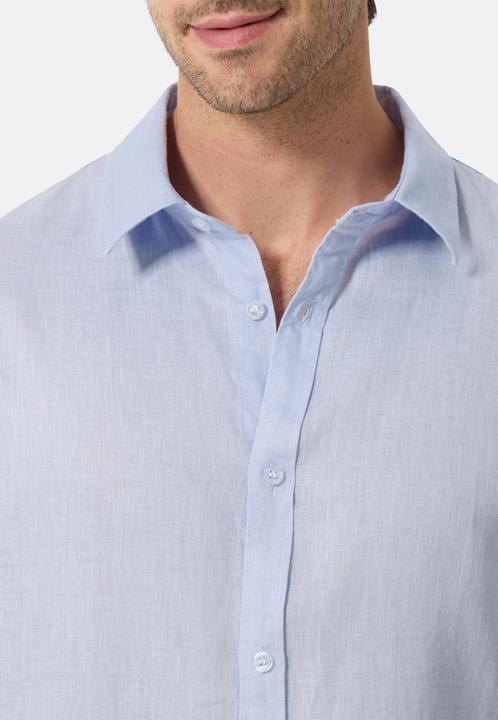 Image du produit Cash-Mere Chemise en lin à manches longues (XL)