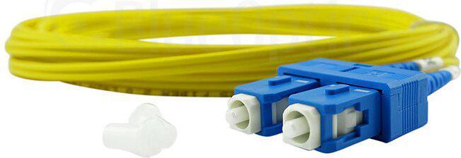 Produktbild BlueOptics Cisco CAB-SMF-SC-SC-50 kompatibles SC-SC Singlemode Patchkabel 50 Meter (CAT6, 50 m)