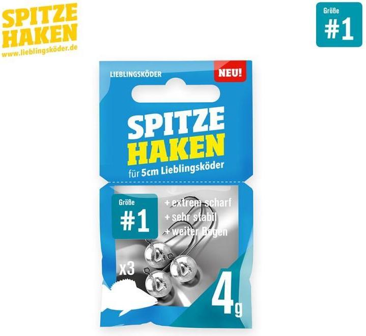 Lieblingsköder Spitze Haken 3 Stk. Gr.1