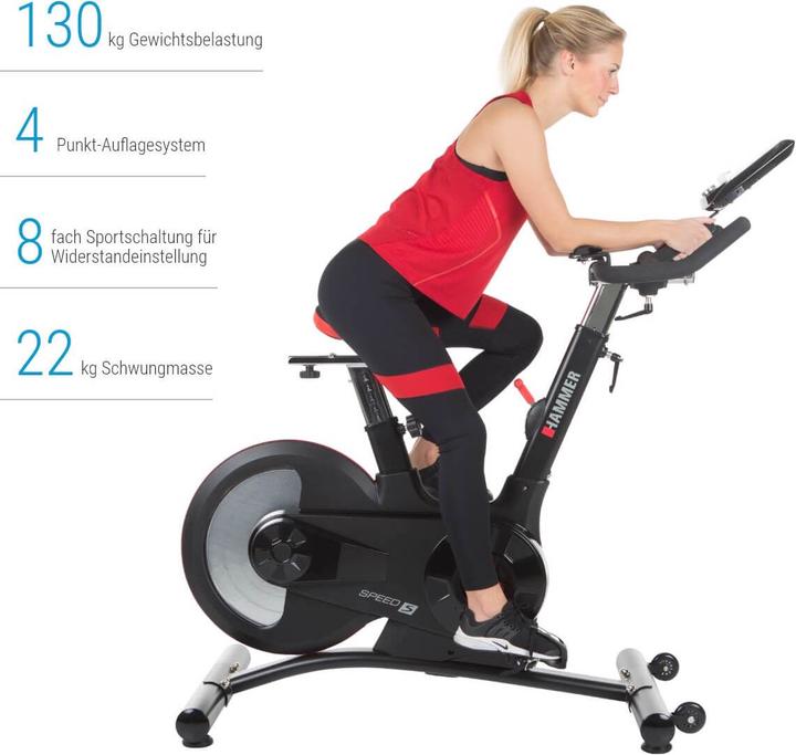 Actual product image Hammer Fitness Speed Racer S