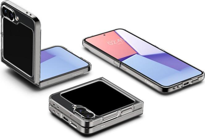 Actual product image Spigen Airskin PC Back Cover Transparent Samsung Galaxy Z Flip 6 (Samsung Galaxy Z Flip6)