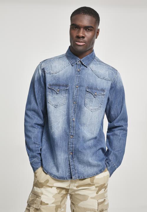 Immagine prodotto Brandit Riley - Camicia di jeans (5XL)