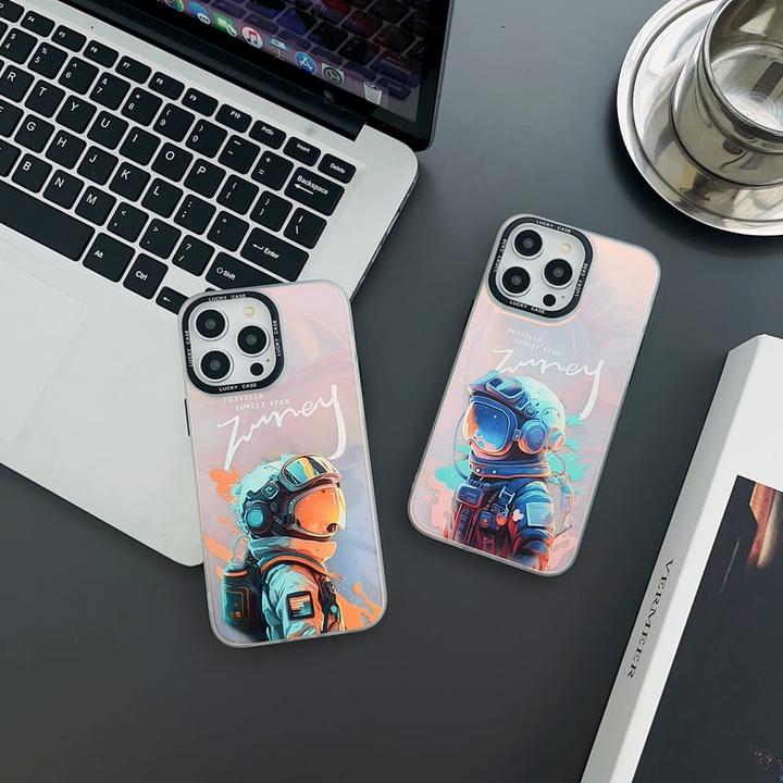 Produktbild RPD iPhone 13 - Astronauten comic style backcase orange (Apple iPhone 13)