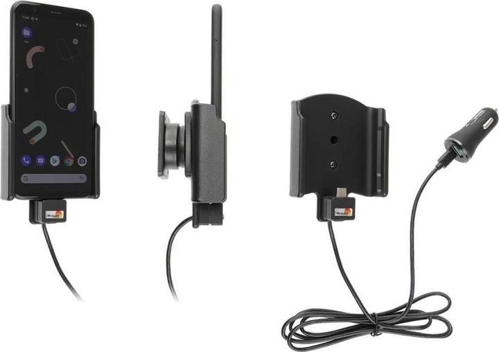 Image du produit Brodit Support actif Google Pixel 4 avec câble USB