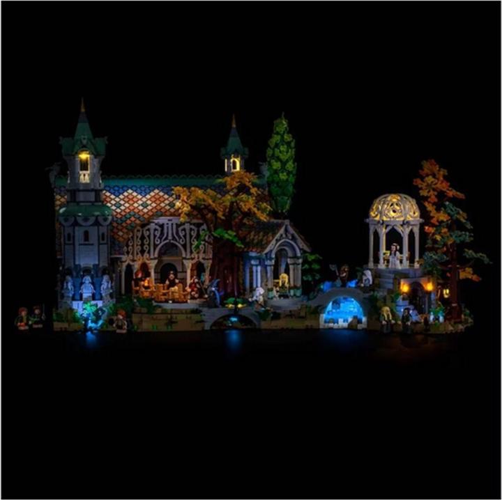 Produktbild Light my bricks LED Licht Set für LEGO 10316 Der Herr der Ringe - Bruchtal