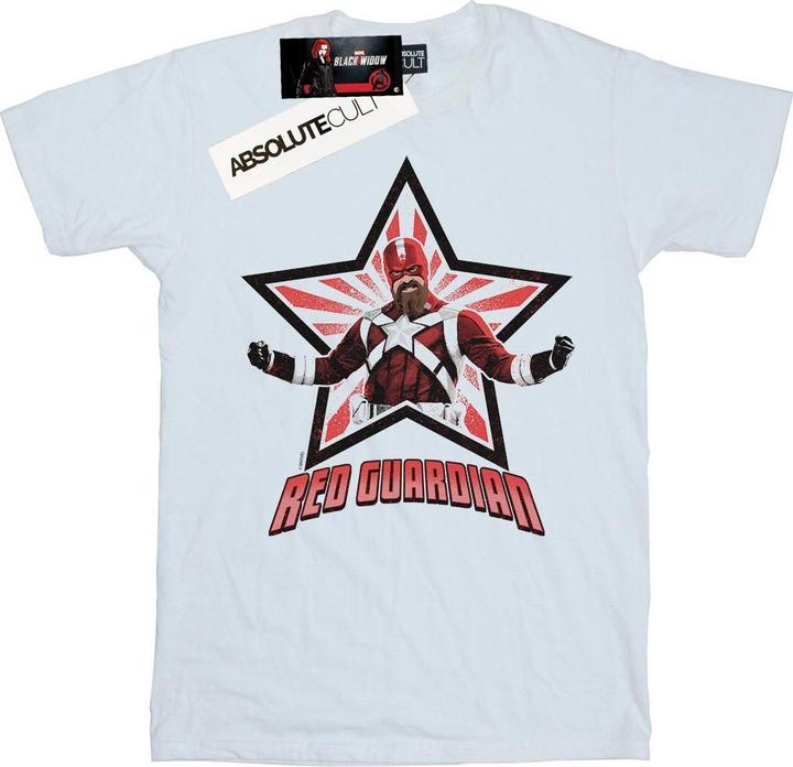 Black Widow Film Red Guardian Star TShirt (S)