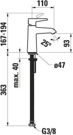 Produktbild Laufen HF901702100000