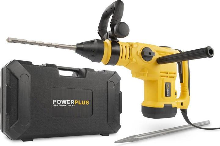 Powerplus Abbruchhammer 1600W - 2 Acc. (Netzbetrieb)