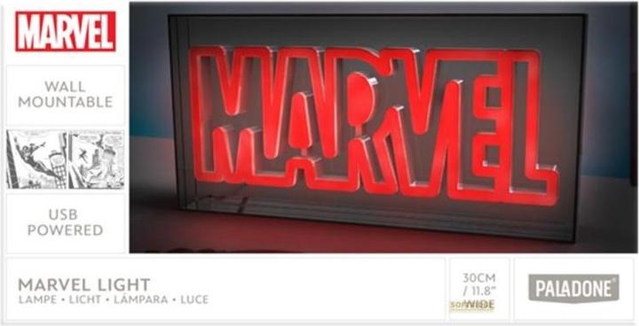Immagine prodotto Paladone Products Marvel - Lampada Logo Marvel Neon LED