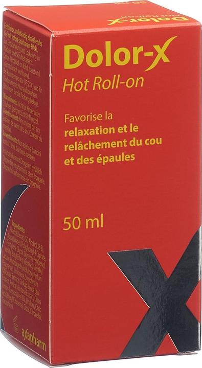 Produktbild Dolor-X Hot Roll-on Gel (1 x, 50 ml, 90 g)