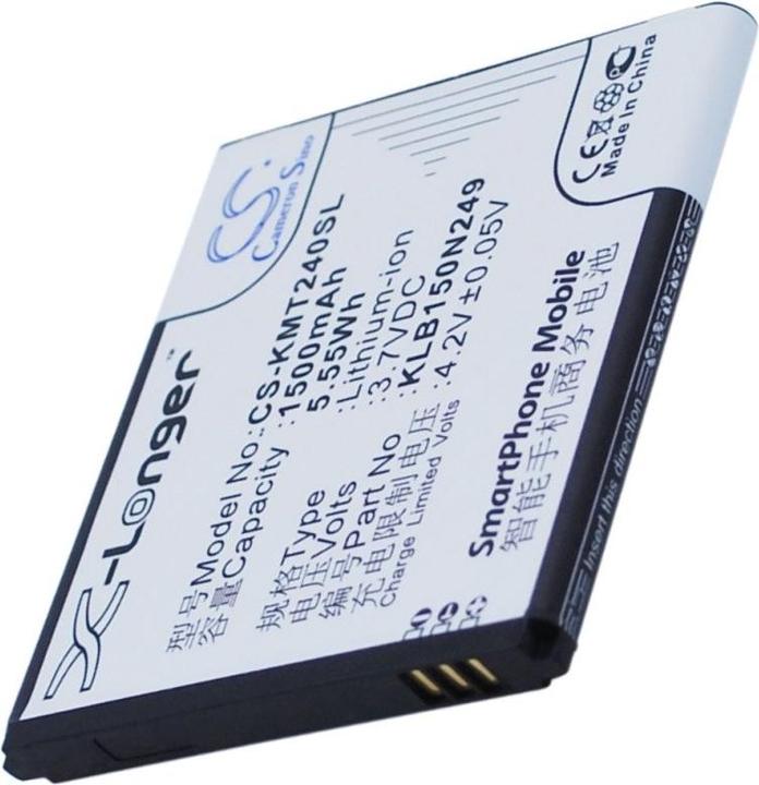 Produktbild AccuCell Akku für Kazam Trooper 2 4.0, KLB150N249