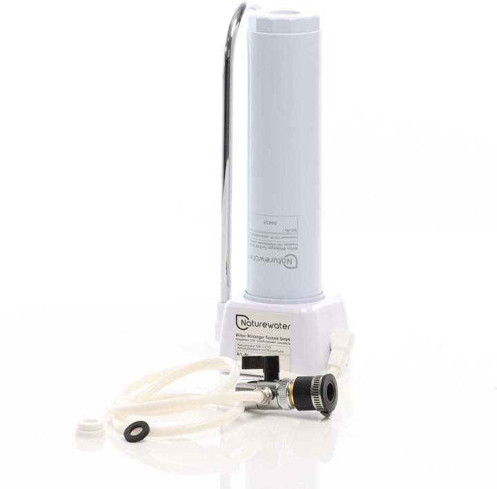 Immagine prodotto Naturewater NW-1-CTO Rubinetto filtro acqua da banco a 1 stadio 5µ carbone attivo