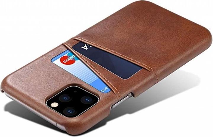 Image du produit Screenguard Apple iPhone 11 Pro Max CardCaddy Backcase en cuir avec porte-cartes (Apple iPhone 11 Pro Max)