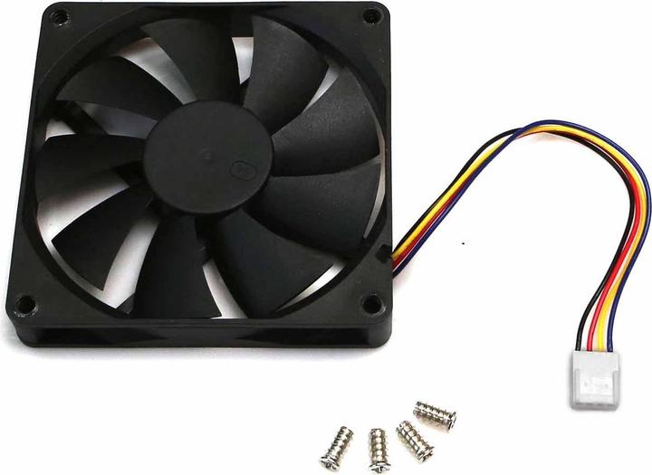 Image du produit Odroid 92 x 92 x 15mm Ventilateur de refroidissement DC avec PWM, capteur de vitesse pour H4 Case