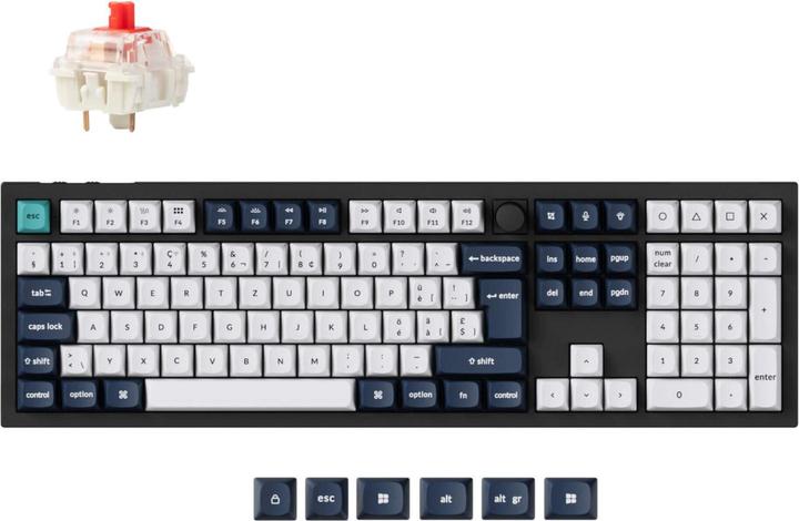Immagine prodotto Keychron Q6 Max (CH, Cablato, Senza fili)