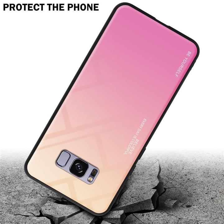 Produktbild Cadorabo TPU 2 Farben Glas Cover (Samsung Galaxy S8+)