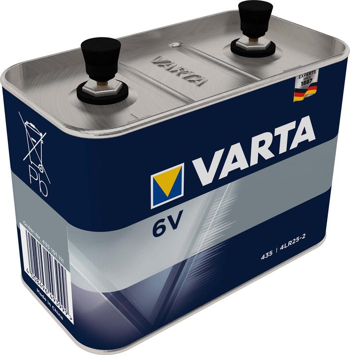 Actual product image Varta High Energy Battery 4LR25-2, 6.0V (1 pcs., 4LR25-2, 3300 mAh)