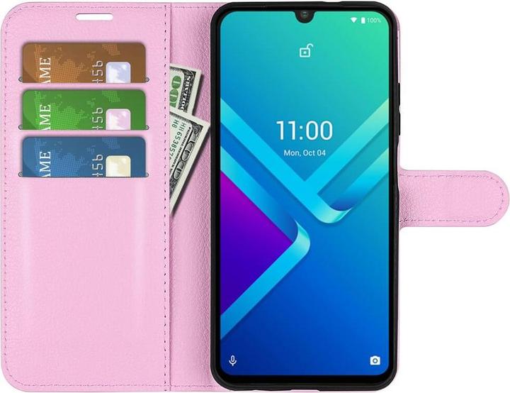 Actual product image Cover-Discount Wiko Y82 - Leather case cover (Wiko Y82)