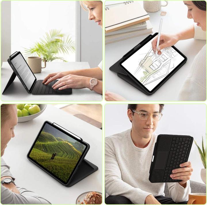 Actual product image Gecko Covers Bluetooth Keyboard (iPad Pro 12.9 2018 (3. Gen), iPad Pro 12.9 2020 (4. Gen), iPad Pro 12.9 2021 (5th Gen))