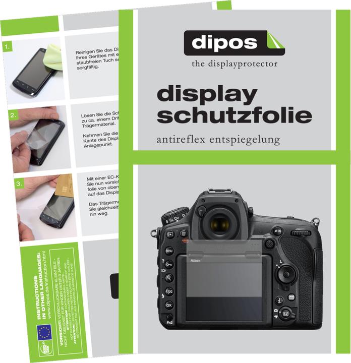 Produktbild Dipos Displayschutzfolie Antireflex (Displayschutz, Nikon D850)