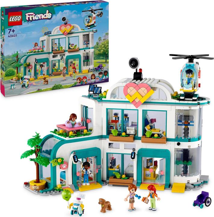 Produktbild LEGO Heartlake City Krankenhaus (42621, LEGO Friends)