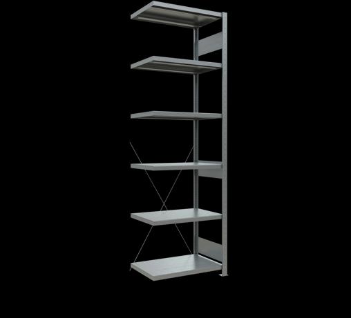Actual product image Schulte Lagertechnik MULTIplus250 boltless bay system with cross brace
