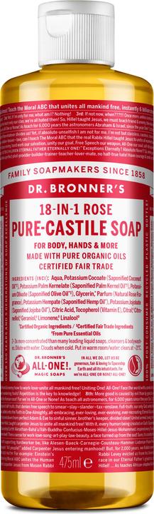 Produktbild Dr. Bronner's Pure Castile Liquid Soap Rose 475 ml (475 ml)