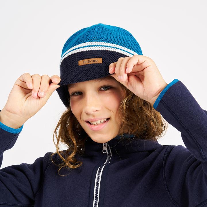 Produktbild Tribord Segelmütze Kinder warm winddicht - 100 blau (One Size)