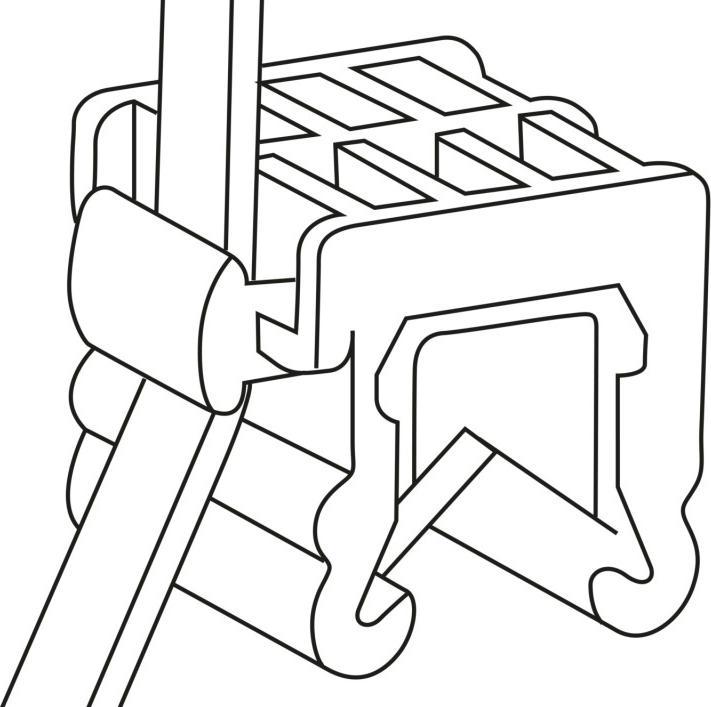 Produktbild HellermannTyton Befestigungsbinder (Kunststoffkabelbinder, 200 mm, 500 Stk.)
