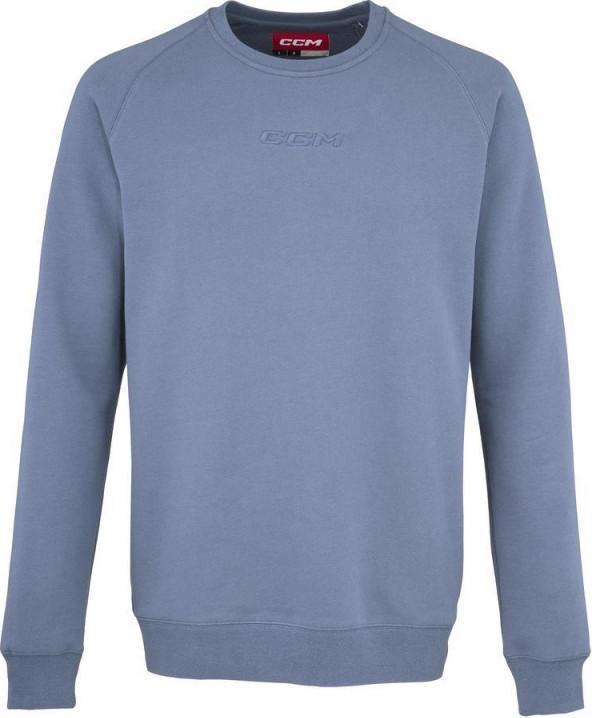 CCM Core Fleece Crew (Schwarz, M) (M)
